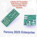 433Mhz RF Transmitter With Receiver Kit For Arduino ARM MCU Wireless. 