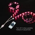 DC 12V RGB RGBW Splitter Cable 1 To 2 3 4 Way 4Pin 5Pin LED Strip Connector Wire White Black Led Light Extension Splitter Cord. 