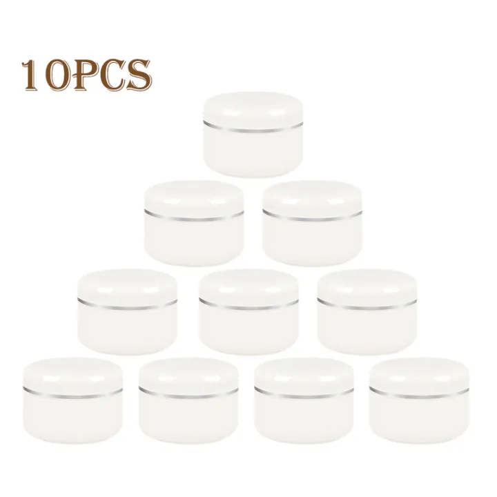 10pcs%2020g%20Black%20/%20White%20Empty%20Cosmetic%20Containers%20Cream%20Lotion%20Box%20Makeup%20Pot%20Jar%20with%20Lids%20Round%20Ointments%20Bottle%20-%20Image%207
