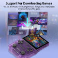 KINHANK Open Source K36 Retro Handheld Video Game Console 16000 Games Emulator for PS1/PSP/DC/N64/SS 500nit 3.5 Inch IPS Screen.