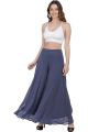 Pure Georgette With Lining Crape Flare Plazo Pant For Women. 