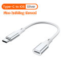 Type C To ios Adapter ios Male To Type C Female Fast Charging Data Cable for iPhone 15 iPad Macbook. 