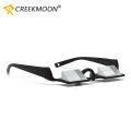 Prism Lazy Refractive Goggles Glasses Light-Weight Relax 90° Horizontal Spectacles Reading Watching TV Lying Fishing Sunglasses.