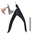 Acrylic Nail Clippers with 15Pcs Magnets Nail Clippers Cutters for Long Acrylic Gel Nails Tips Adjustable Stainless.