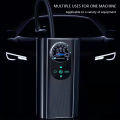 12V Air Pump Car Tire Inflatable Portable Air Compressor for Car Wireless Charging Car Motorcycle Electric Air Compressor Pump. 