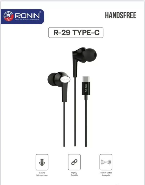 Ronin R-29 Type C handsfree R29