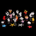 Artificial Coral Fish Tank Decoration Emulates Starfish Resin Reef Landscape Aquarium Decoration Craft Tabletop Decoration.