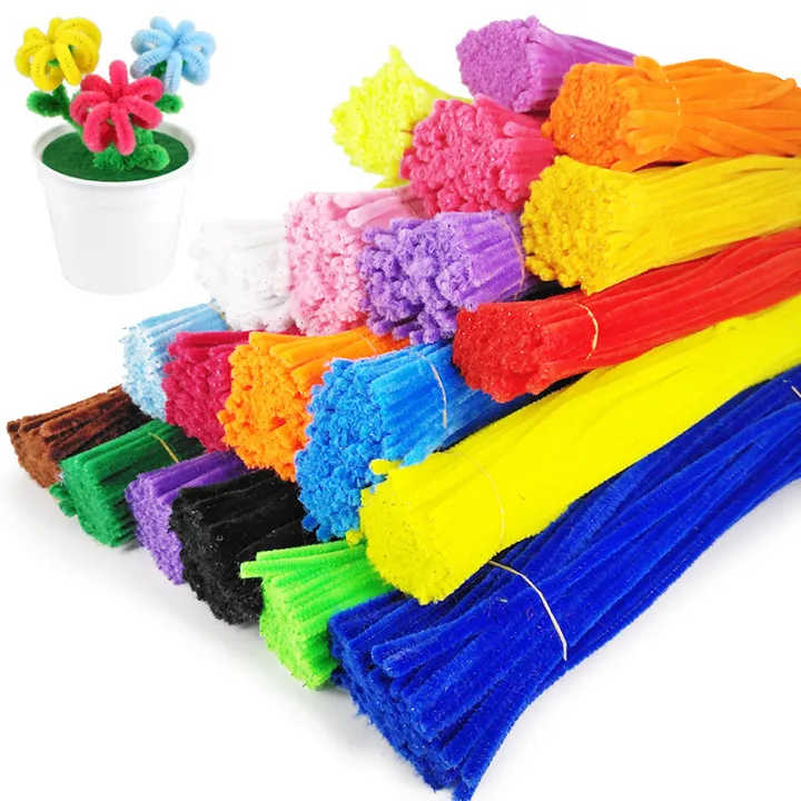 DIY%20velvet%20wire%20100%20PCs%20colorful%20twist%20twist%20twist%20bar%20length%2030%20cm%20thick%20velvet%20wire%20size%200.5-0.6mm%20build%20craft%20children's%20crafts%20children's%20crafts%20children's%20velvet%20wire%20-%20Image%205