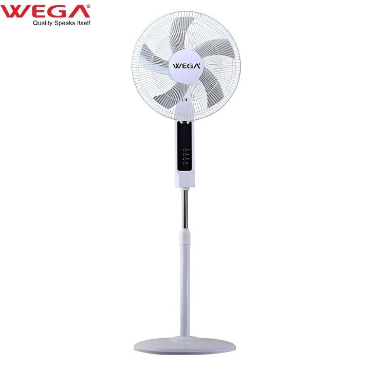 Wega/Aone (W-1619) 16 Inch High Speed Stand Fan With Timer