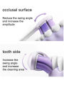 4PCS Replacement Brush Heads For Oscillation Electric Toothbrush Pro Mijia MES610 MES609 Toothbrush Head Soft Bristle.