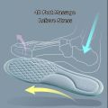 Summer Deodorant Sports Insoles for Shoes Sweat-absorbing Breathable Deodorant Anti-sweat Soft Shoe Pads Inserts for Man Women. 