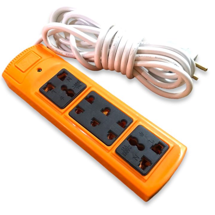 Power Electric extension board for multi purpose with 12 fit cable length