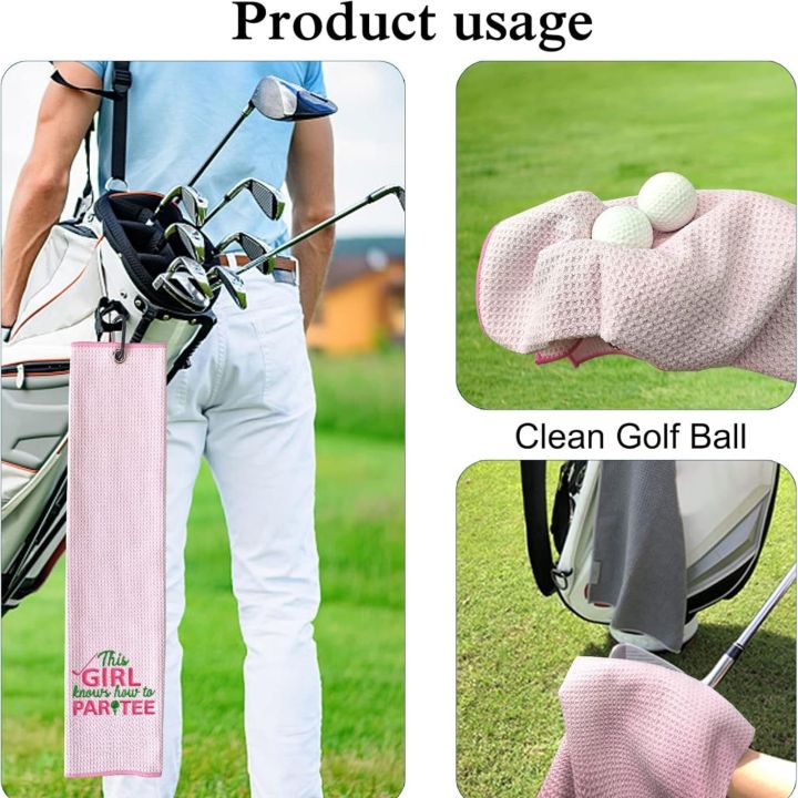 Funny%20%20Microfiber%20Premium%20Golf%20Towel%20For%20Women,%20Embroidered%20Golf%20Towels%20for%20Golf%20Bags%EF%BC%8CGolf%20Accessories%20for%20Women%20Golfers%20-%20Image%205