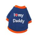 Cotton Knitted Pet Clothes Strong Durable Puppy Clothes Thickened Raglan Warm Sweatshirts For Spring Autumn.