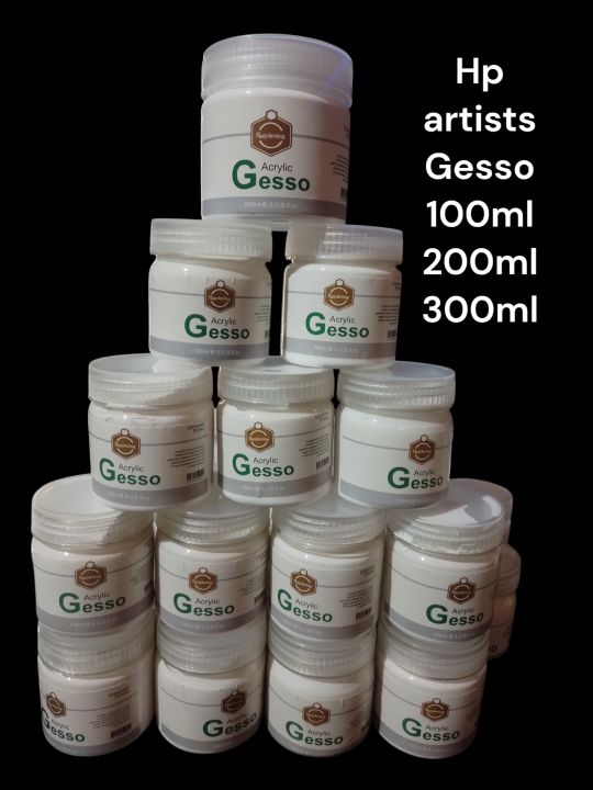 Hp artists Gesso pesting for art canvas 100ml 1pcs