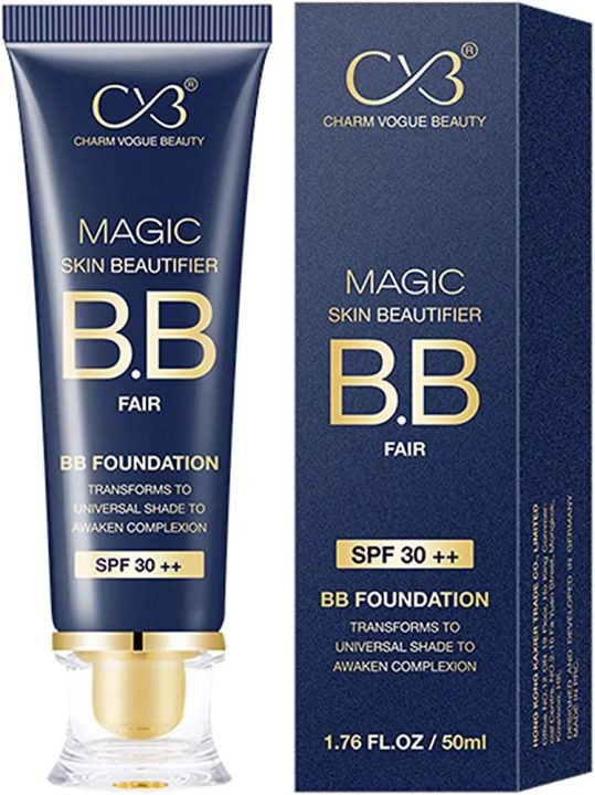 CVB%20Magic%20Skin%20Beautifier%20BB%20Fair%20Cream%20for%20Complexion%20Enhancer,%20BB%20Foundation%20for%20Face%20Make-up,%20Skin%20Hydration%20with%20SPF%2030%20++,%2050ml%20-%20Image%205