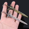 Big Hammer Metal Keychains Dark Souls Executioner Smough Weapon Model Keyring Men Car Accessories Gift. 