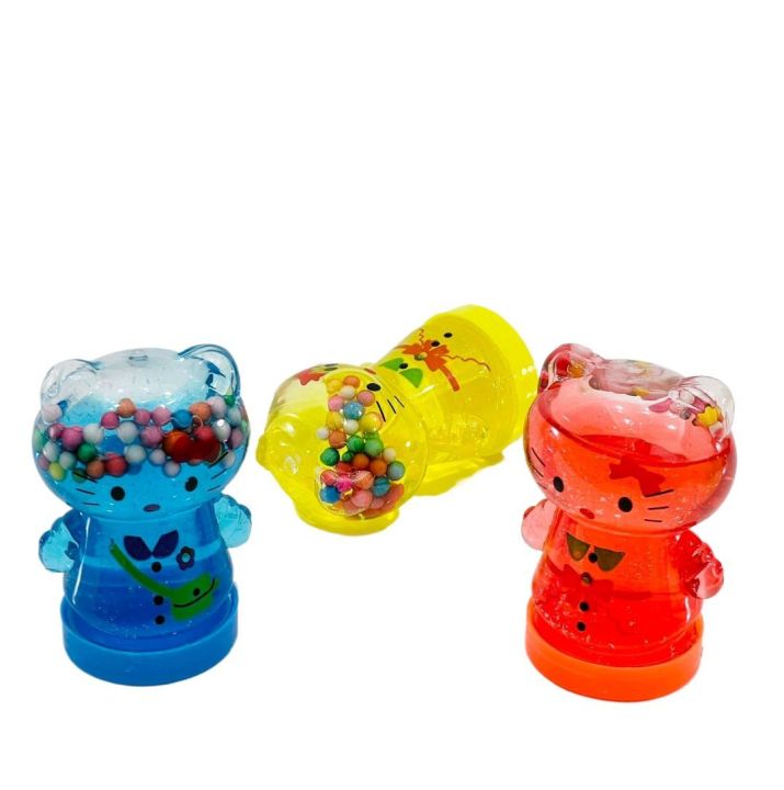 Fun 3-Piece Children's Slime Set - Assorted Colors for Creative Play and Sensory Fun