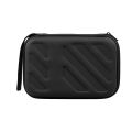 2.5in External Hard Drive Disk Case Shockproof EVA Case HDD with Mesh Pocket and Soft Inner Fabric Carrying Case for Office Use.