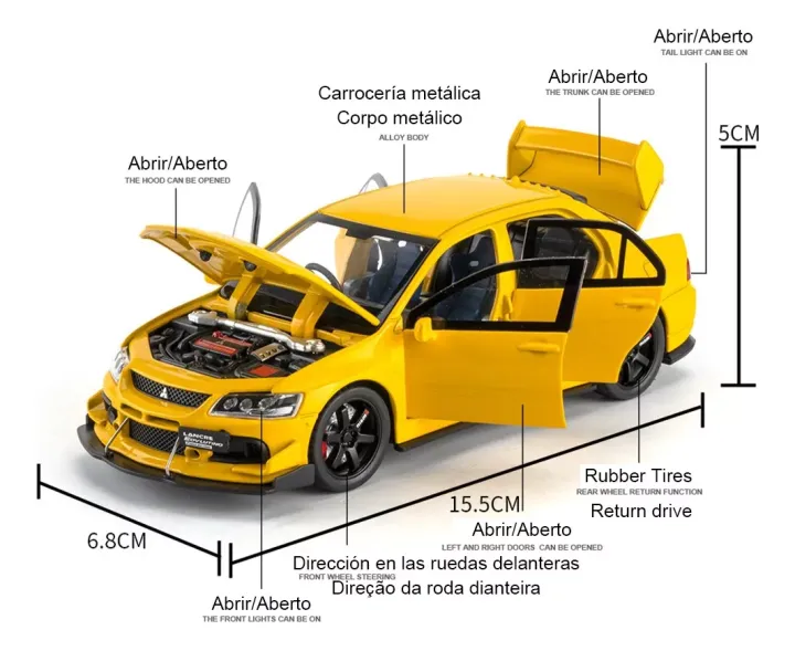 1:32%20Mitsubishi%20Lancer%20Evolution%20Ninth%20Super%20Racing%20Metal%20Alloy%20Diecast%20Car%20Model%20Outdoor%20Collection%20with%20out%20stand%20%C2%A0%20-%20Image%209