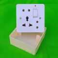 5in1 Universal Multi-functional Light Plug Wall Power Socket China Fitting Sheet China Switch Light Plug Open Board. 