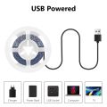 DC 5V USB LED Strips 2835 Warm White LED Strip Light TV Mirror Backlight Lighting Tape Room Decor Lamp Ribbon LED String Light. 