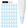 50Pcs/set Tip Cover for Apple Pencil 2nd 1st Generation Nib Case Candy Color Stylus Pen Point Sleeve Silicone Protective Cover.
