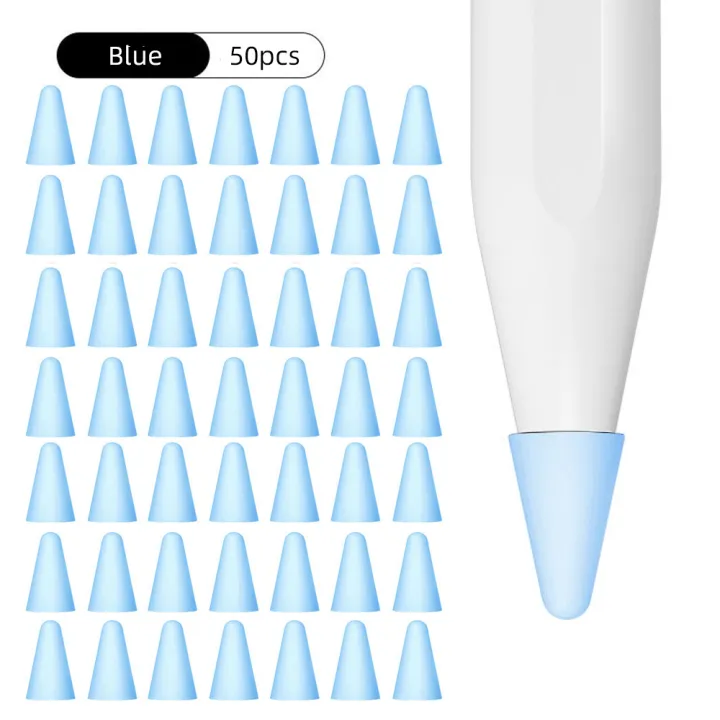 50Pcs/set%20Tip%20Cover%20for%20Apple%20Pencil%202nd%201st%20Generation%20Nib%20Case%20Candy%20Color%20Stylus%20Pen%20Point%20Sleeve%20Silicone%20Protective%20Cover%20-%20Image%207