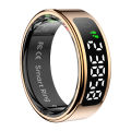 2025 COLMI R12 Smart Ring with Display Screen and Touch, Wireless Charging, Health Manager, 5 ATM Waterproof For Men Women. 