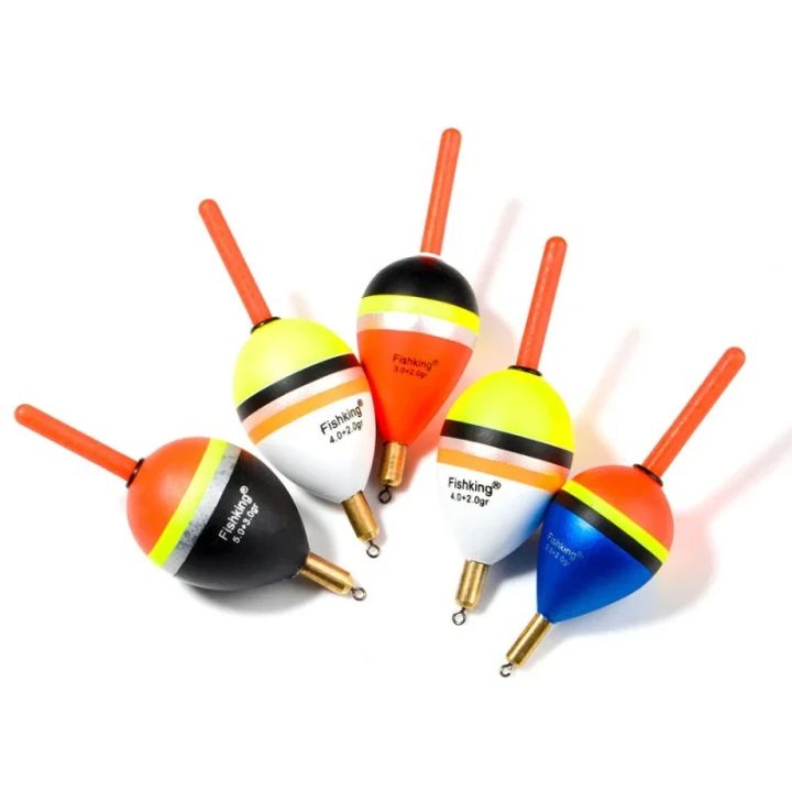 Sba Quality Colored Vertical Fish Float Marine Freshwater Fishs Buoy Weighing 6.0g ...