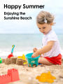 18Pcs Summer Beach Set Toys For Kids Digging Sand Plastic Bucket Watering Bottle Shovels Children Beach Water Game Toys Tools. 