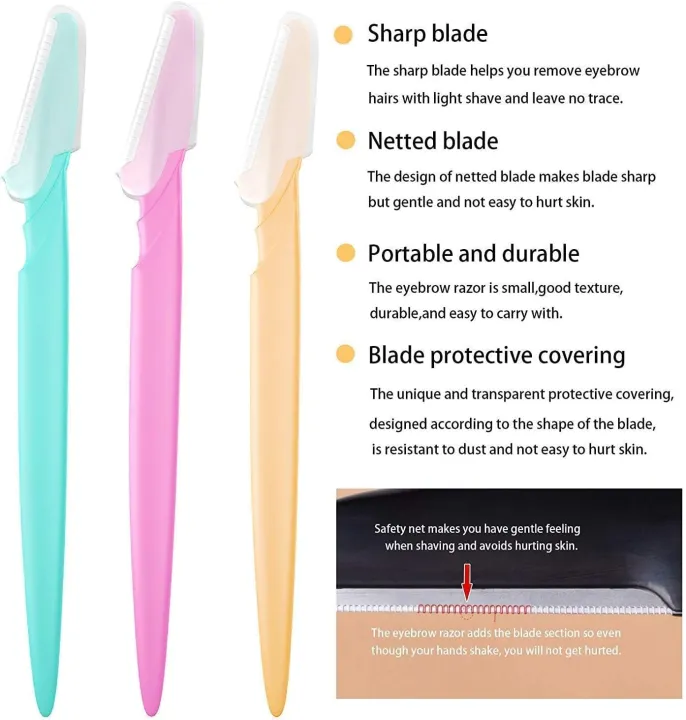 Tinkle%20Eyebrow%20Painless%20Facial%20Hair%20Remover%20Razor%20for%20Face,%20Pack%20of%203%20(9pcs)%20&%20Pack%20of%201%20(3pcs)%20Women%20and%20Men%20sensitive%20skin%20facial%20razor,%20compact%20hair%20removal%20tool,%20safe%20facial%20hair%20remover,%20travel-friendly%20eyebrow%20razor%20(Multicolour)%20-%20Image%204