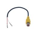 Reverse Camera Input For Ford SYNC 2 SYNC 3 Fiesta Mk7 Focus Mk3 Rear RCA Cable 2-Pin Video Cable Auto Wire Replacement Parts.