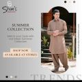 Shan's Fashion Studio Summer Collection Latest Mens Kurta Shalwar Wash N Wear Cotton. 
