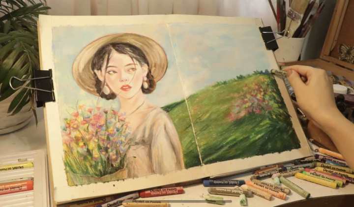 Pentel%20oil%20pastel%2012%2016%2025%2036%2050%20colors%20-%20Image%203