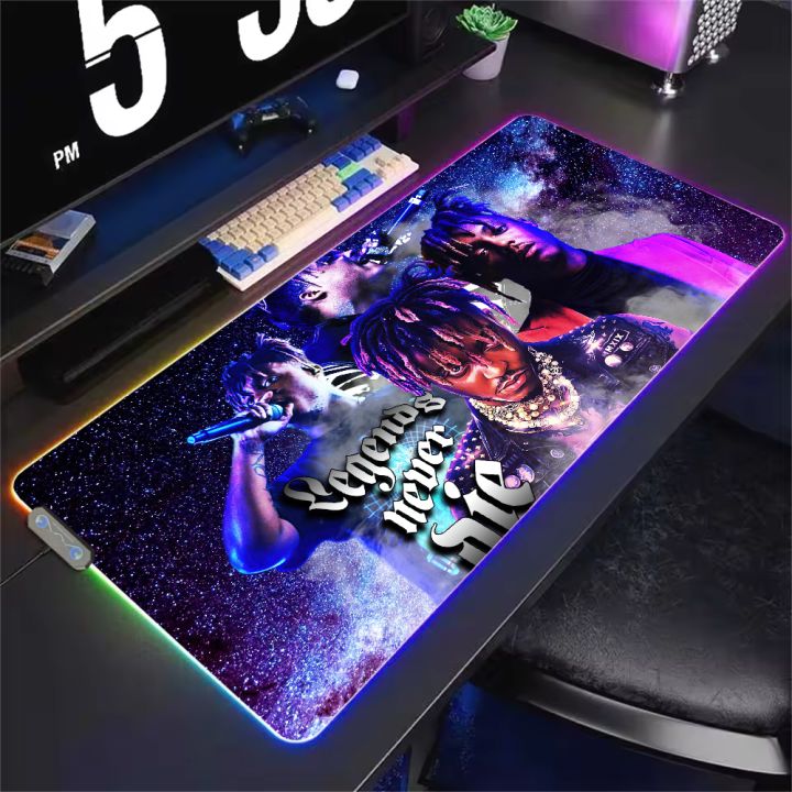 Rapper%20Juice%20WRLD%20Legends%20Never%20Die%20For%20Rgb%20Mouse%20Pad%20Xxl%20Steelserie%20Laptop%20Mat%20Gaming%20Mousepad%20Backlit%20Keyboard%20Girl%20Table%20Pads%20-%20Image%203