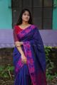 LEAF designed block printed pure suti saree for women -Japani Silk Saree. 