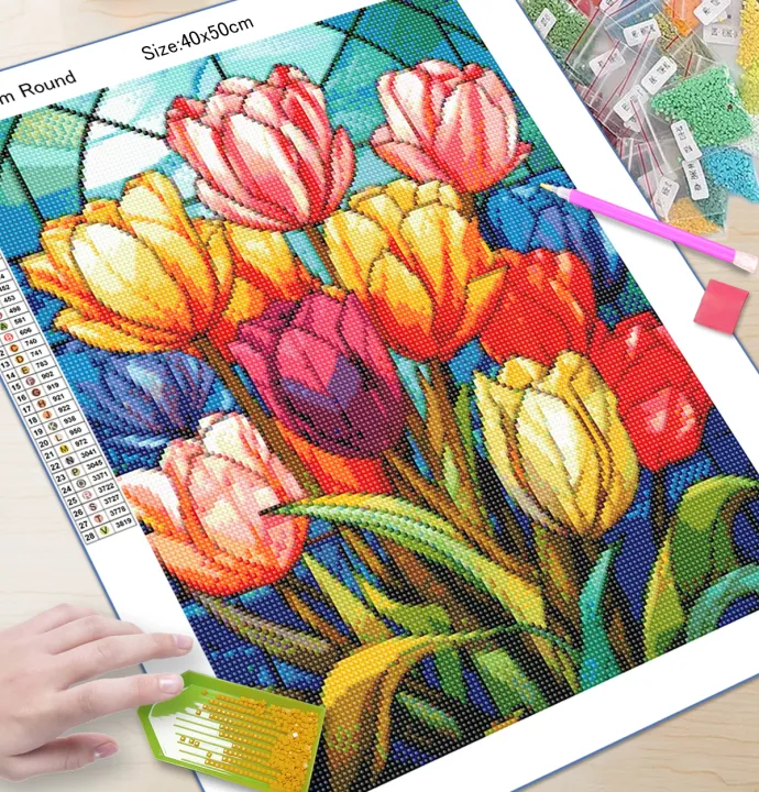 5D%20DIY%20Diamond%20Painting%20Tulip%20Flower%20Full%20Round%20Diamond%20Mosaic%20Embroidery%20Cross%20Stitch%20Kit%20Home%20Decoration%20Art%20Hobbies%20%20-%20Image%203