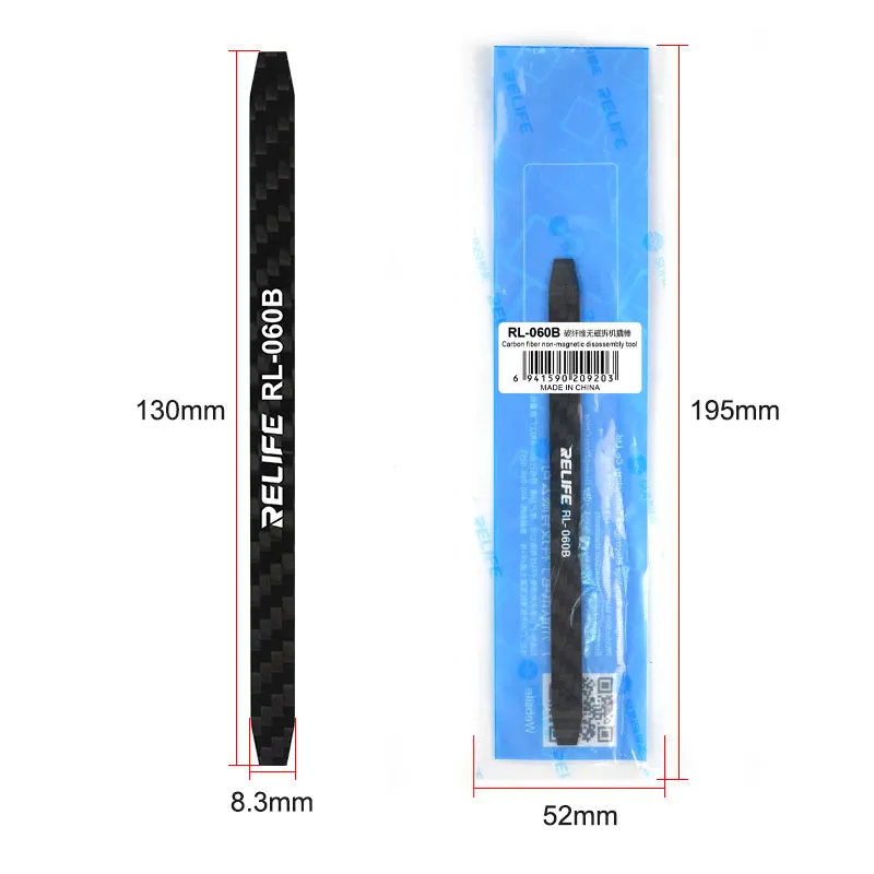 RELIFE  RL-060B CARBON FIBER ANTI-STATIC NON-MAGNETIC CROWBAR - Standard