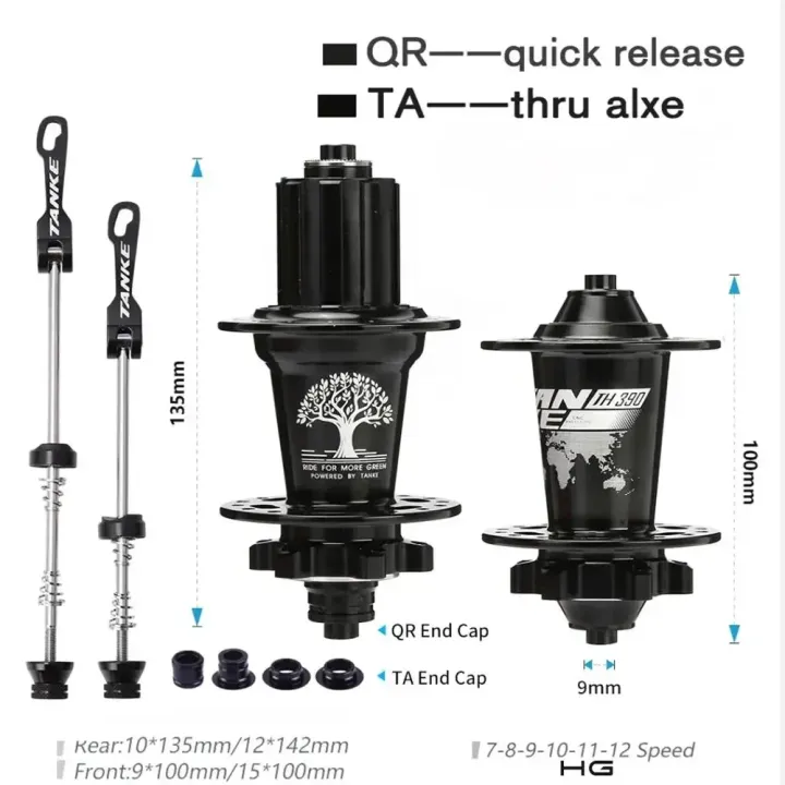 TANKE%20MTB%20120%20Click%20Hub%206%20Bearing%20Bike%20Front%20Rear%2028%2032%2036%20Holes%20Disc%20Brake%20QR%20Bicycle%20mass%20thunder%20Noisy%20Cube%206%20Pawl%20Hubs%20TH390%20-%20Image%205