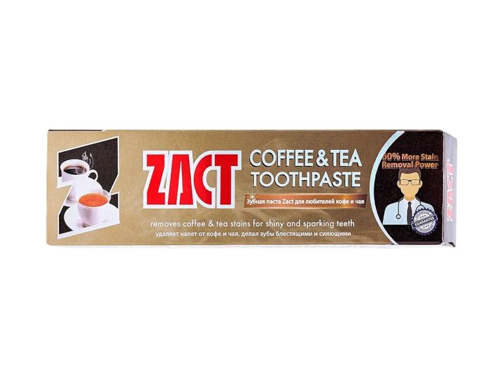 Zact Toothpaste For Tea & Coffee Lovers 100g - Stain Fighter