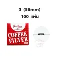 Round coffee filter paper-filter paper 100 sheets for coffee pot Moka pot paper filter Moka pot coffee filter. 
