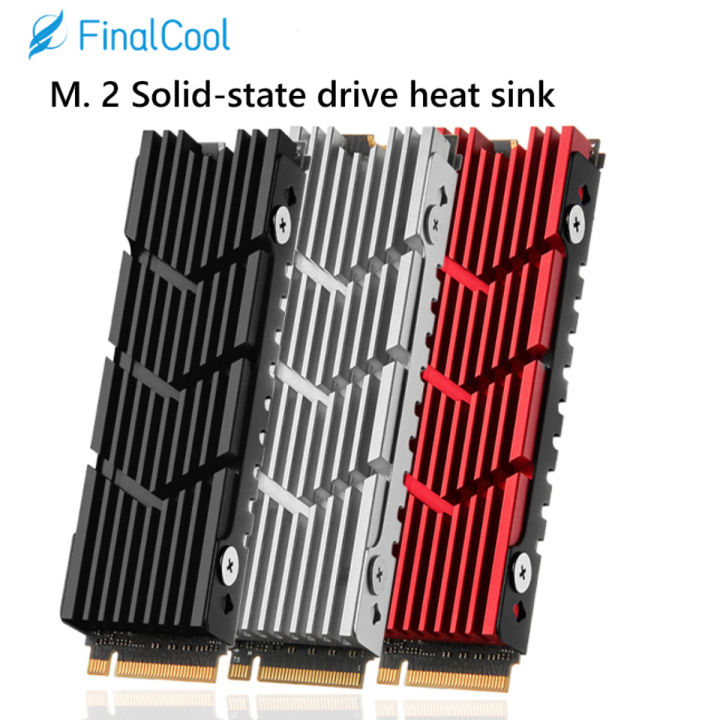 M.2 SSD NVMe Heat Sink heatsink M2 2280 SSD Hard Disk Aluminum Heat Sink with Silicone Thermal Pad for PC / PS5 PCIE 2280 SSD