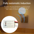 220V Intelligent Sound Voice Sensor Switch Module Detector Indoor Auto On Off Lights Switch Sound-Light Controlled Sensor Switch.