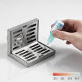 [Magpul]304 stainless steel thick wall row drain floor bathroom hotel side row wall corner drain floor DN50 Engineering L floor drain grate drainage wall mounted drains corner stainless steel 304 square angle. 