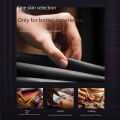 Magnetic Metal Car Mount Pure Leather Phone Case,For S26 S25 S24 S23 Ultra Plus S26 Edge Shockproof Phone Case.