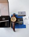 Pagani Design Skeleton Brown Automatic Men Watch. 