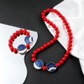 One Piece Portgas D Ace Hats Belt Bracelet Necklace Cosplay Props Role Play Accessories. 