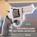 1PCS Summer Water Gun Toy Mechanical Continuous Revolver Water Gun Toys Boys Girls Outdoor Beach Water Toys Kids Holiday Gifts. 