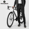 ROCKBROS Cycling Pants Autumn Winter Casual Windproof Fleece-lined Long Pants Riding Fitness Trousers Outdoor Warmth Pants. 
